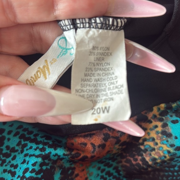 Monif C Monokini One Piece Swimsuit - Picture 6 of 8